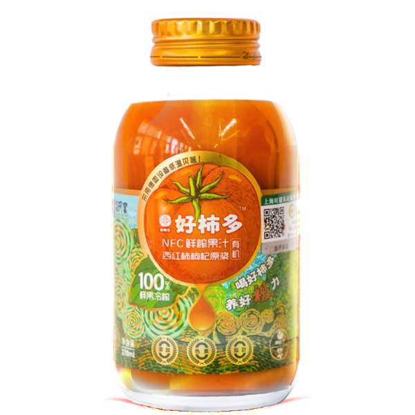 【好柿多】内蒙五原有机黄柿子&枸杞鲜榨原浆 