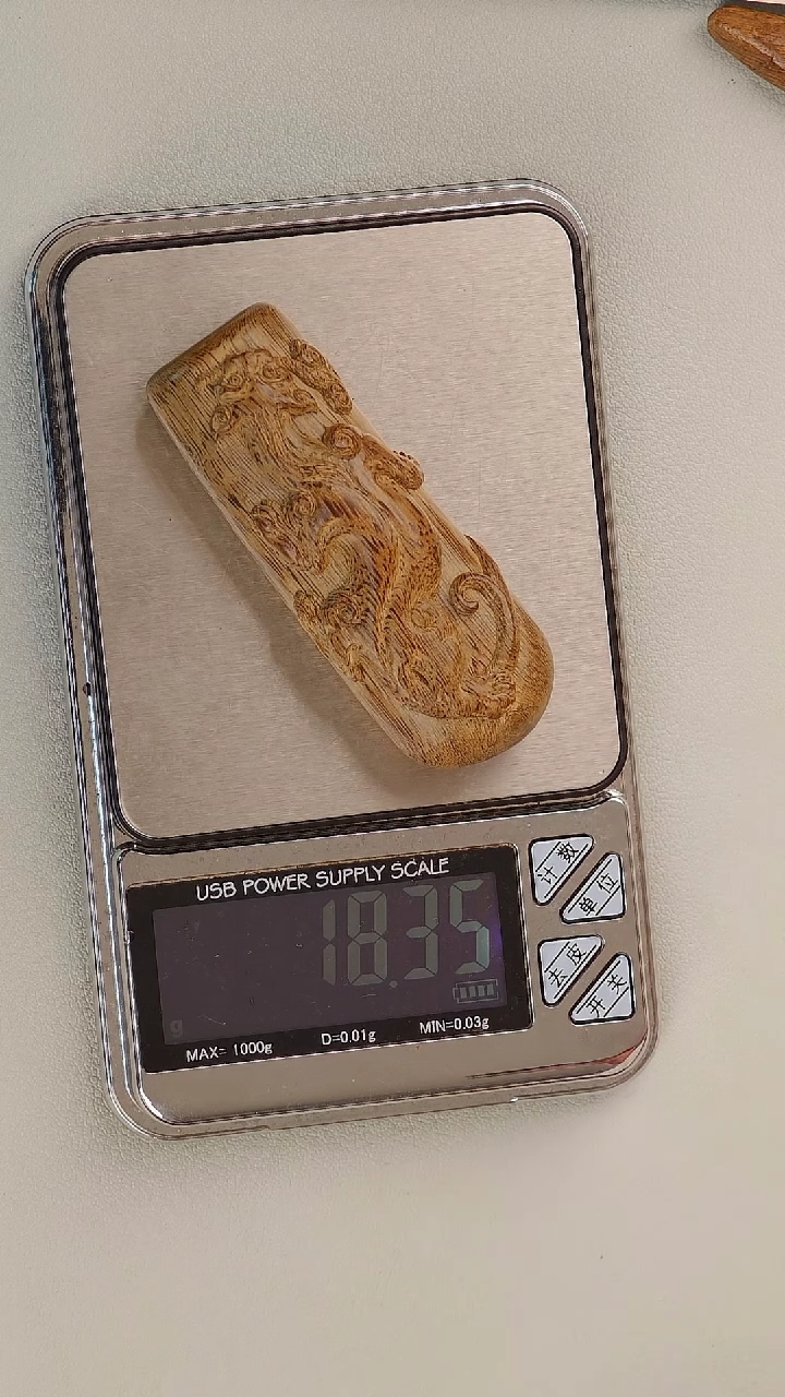 【闪购商品】沉香手把件老文莱18g+