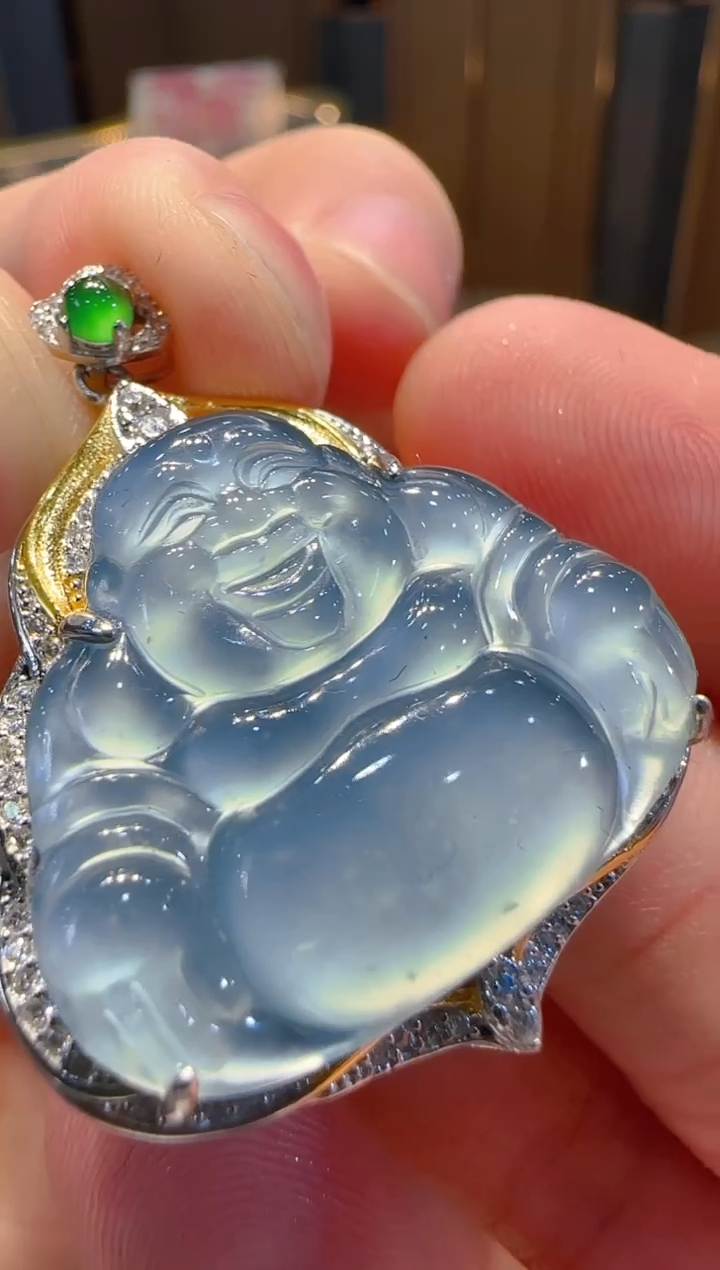 【闪购商品】翡翠吊坠(不含链)银S925镶嵌多样性发一件