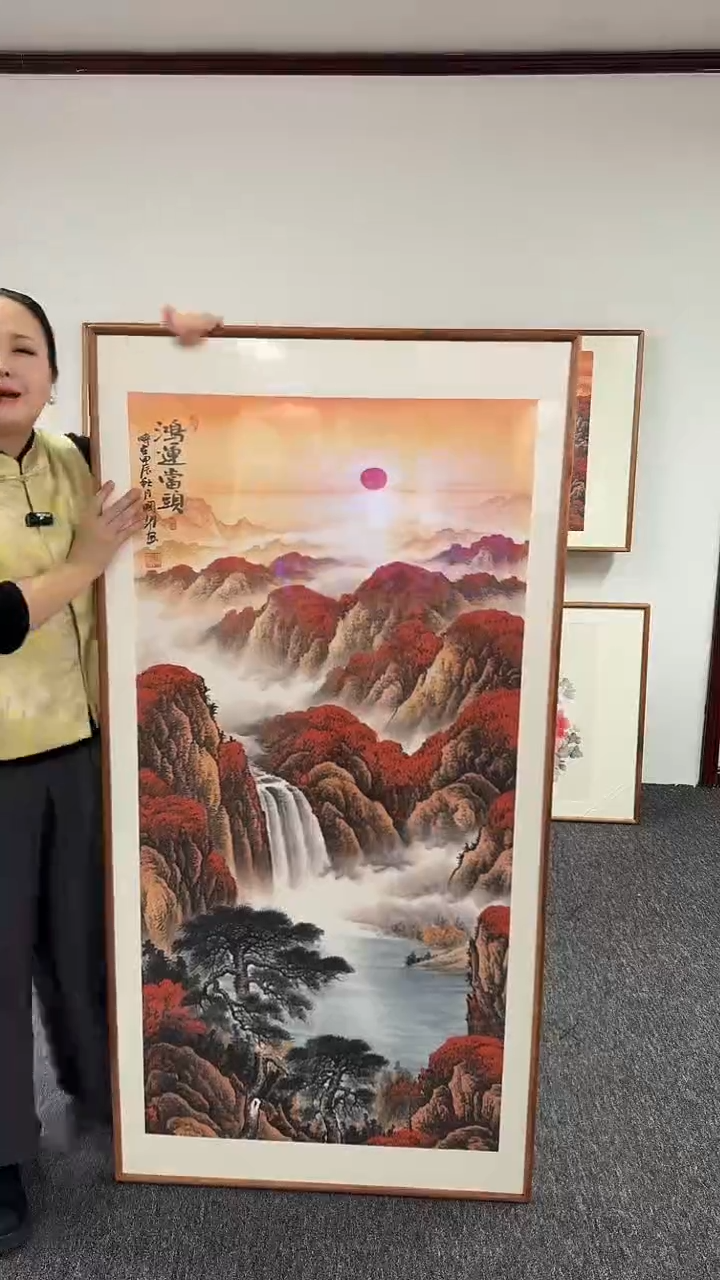 【闪购商品】国画鸿运当头155*78绘画作品