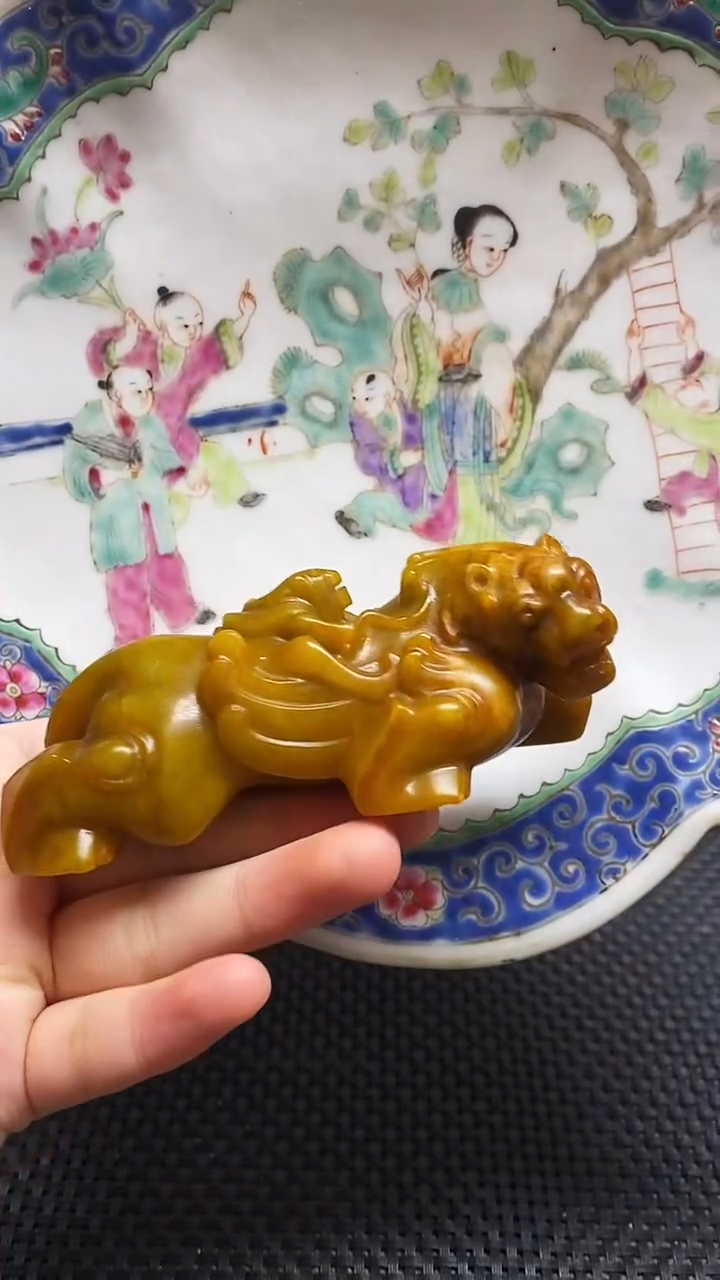 【闪购商品】瓷片瓷片瓷器 摆件1个