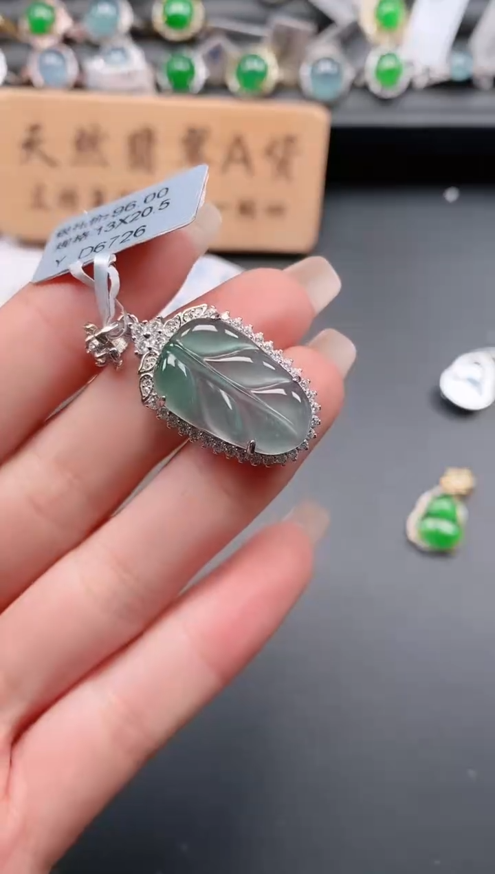 银S925镶嵌戒指翡翠111111