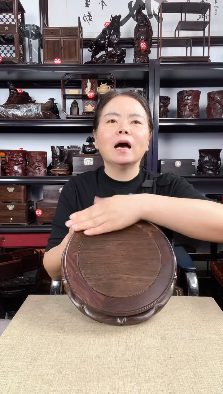 木10旋转老李红木工艺品