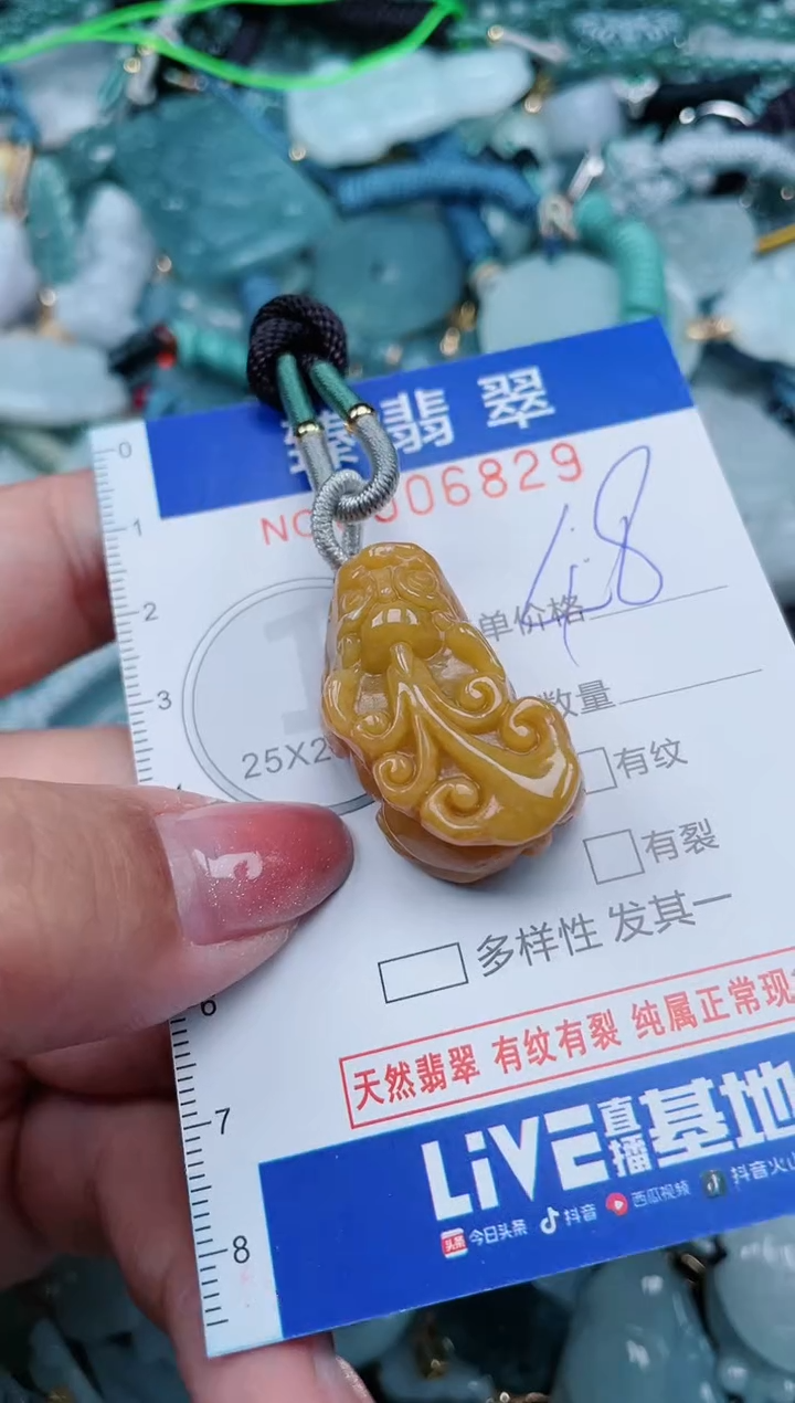 【闪购商品】翡翠颈饰未镶嵌.0006829