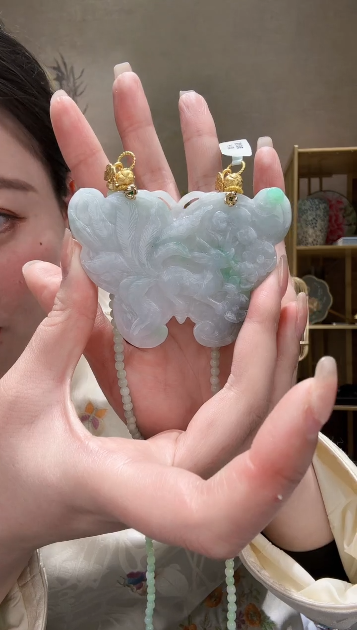 【闪购商品】翡翠颈饰未镶嵌吊坠