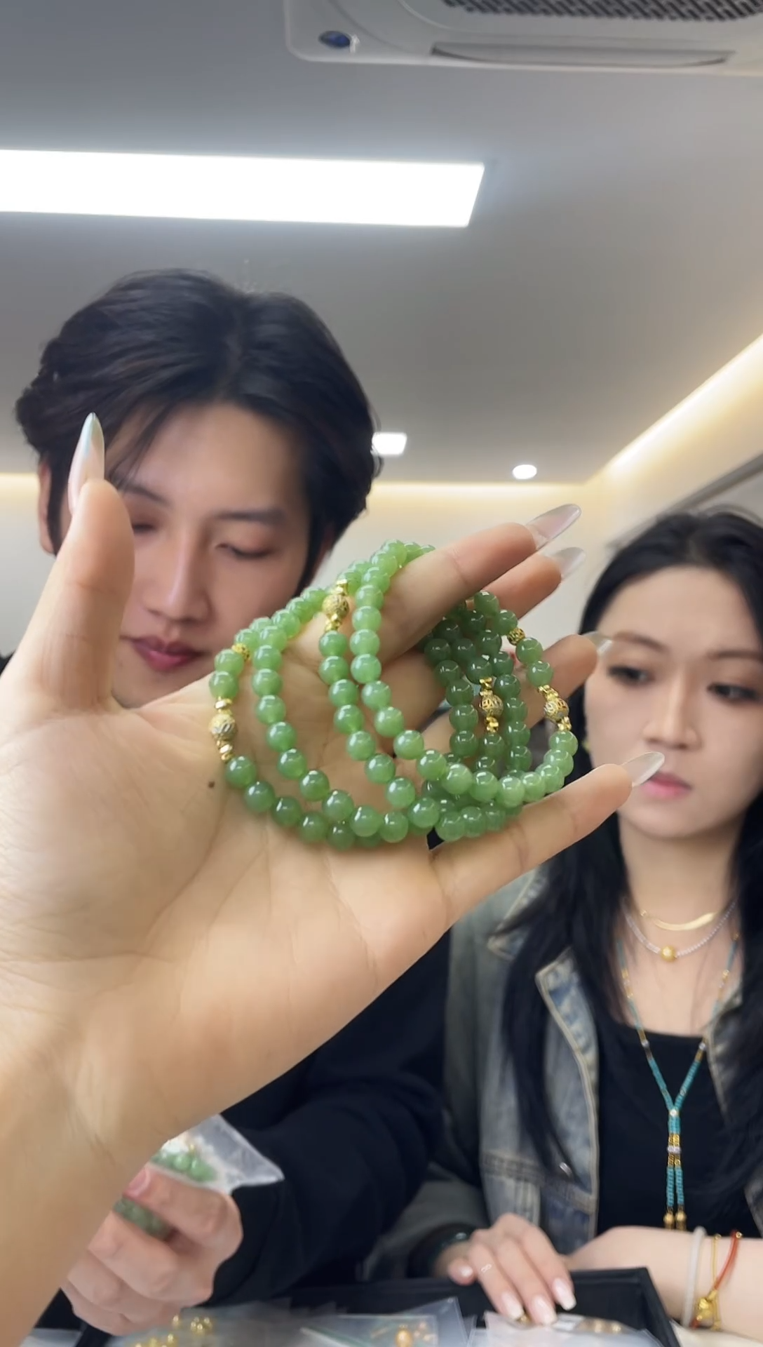 未镶嵌手串和田玉（多样性发一件）