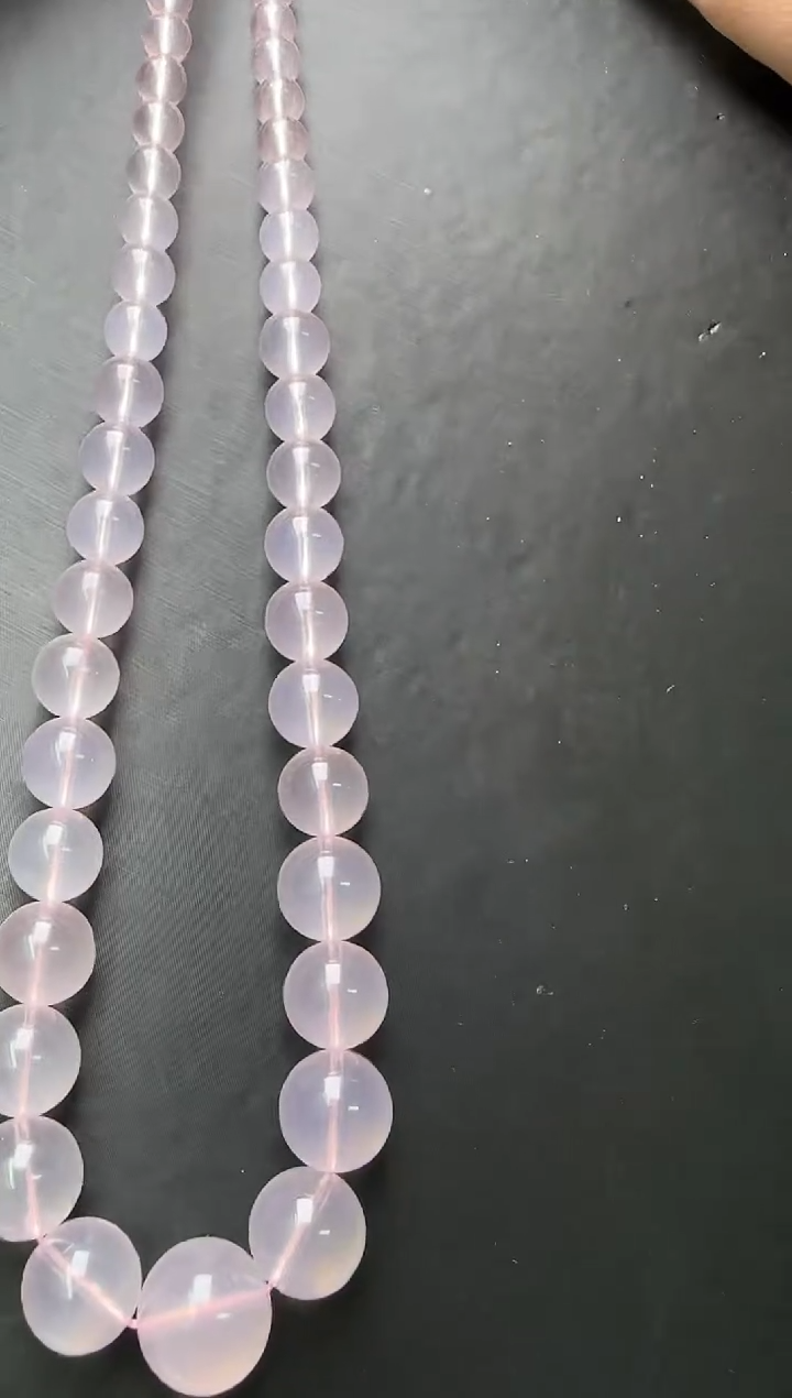 【闪购商品】水晶项链未镶嵌粉水晶塔链 JP36681