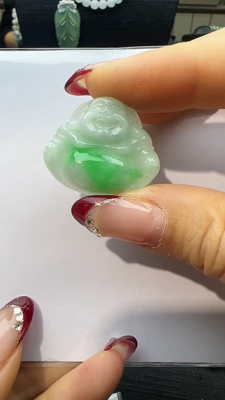 【闪购商品】翡翠颈饰未镶嵌佛公