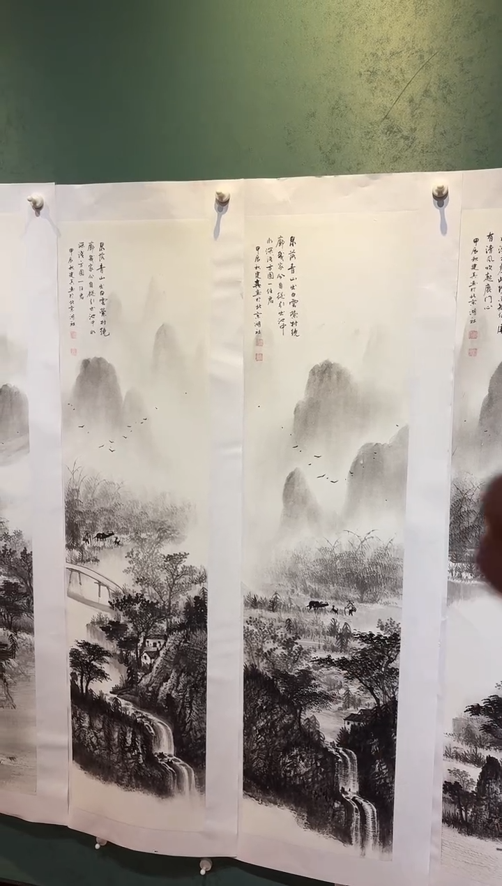 国画周建真老师绘画作品（送印屏）25-14