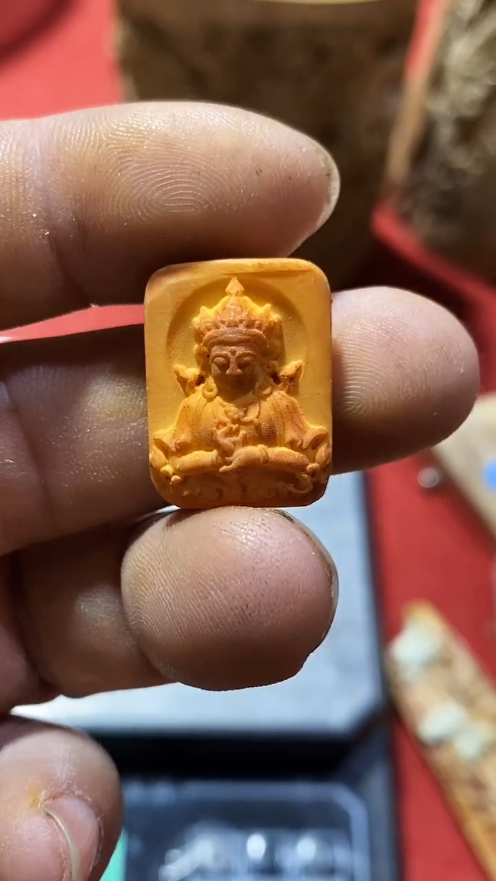 泥塑小把玩件摆件