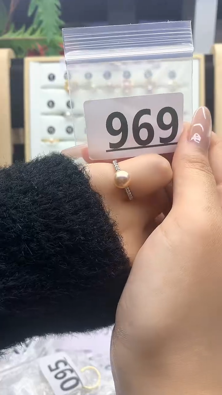 合金珠宝奇石淡水珍珠969