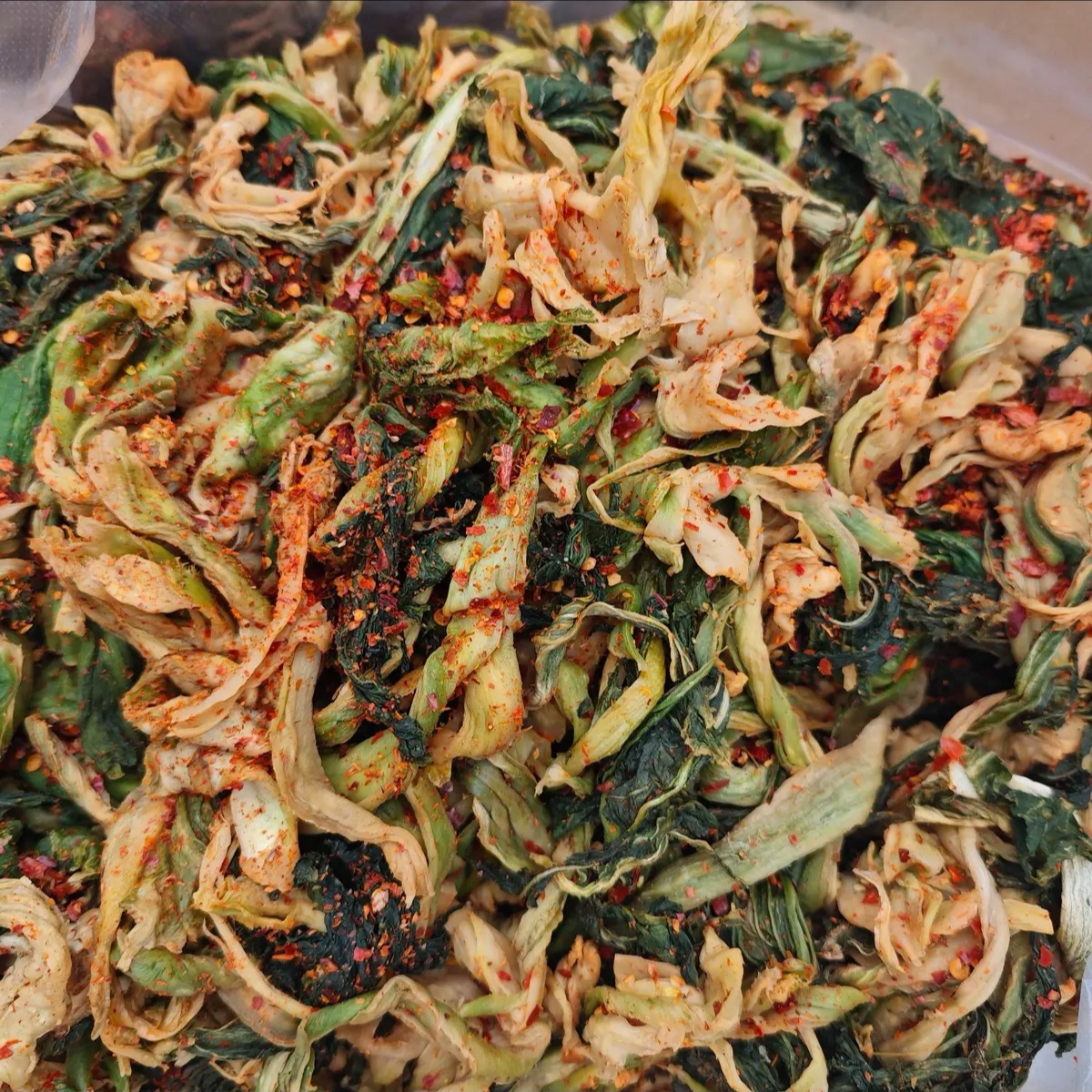 四川农户自产特色老坛缸缸儿菜盐菜农家传统风味农产品