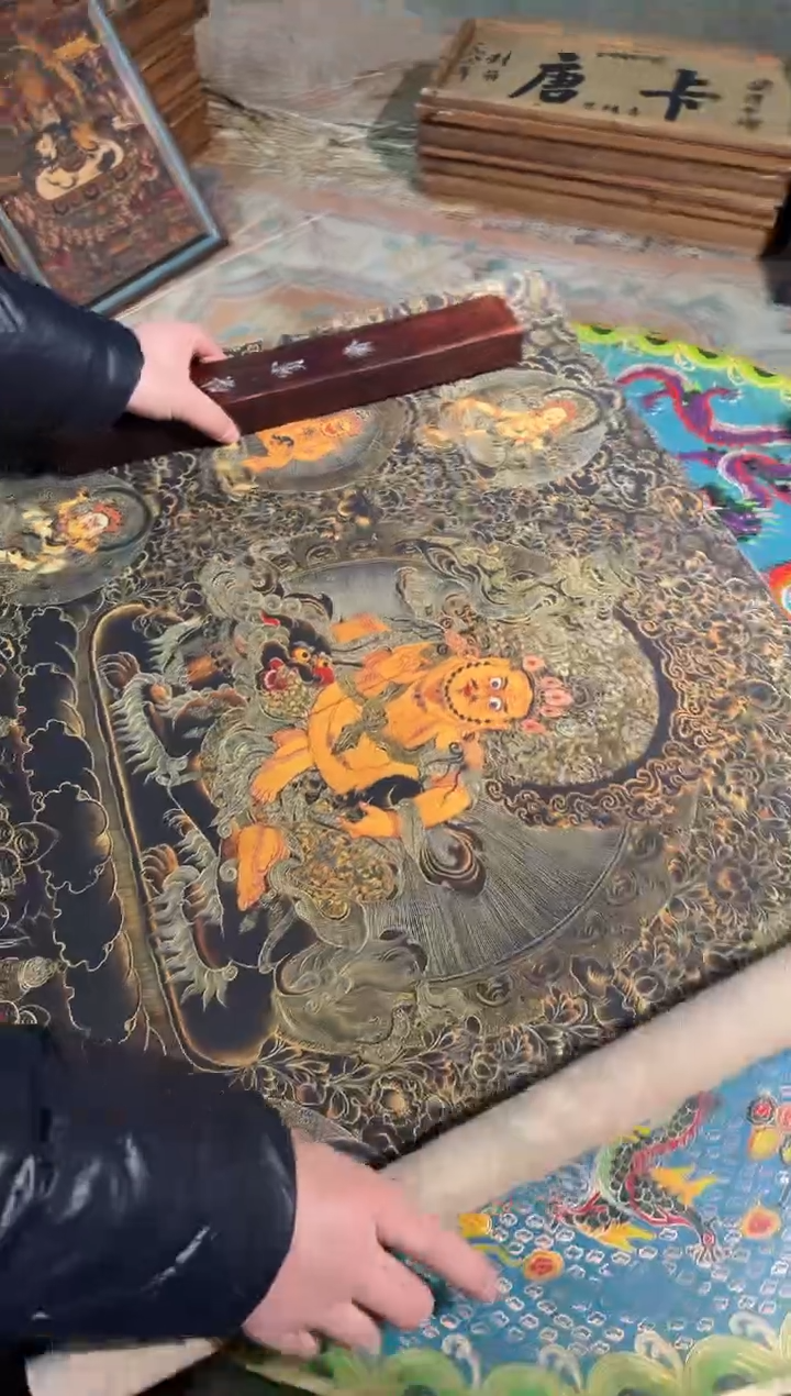 卷轴画卷轴画奥奥的唐卡