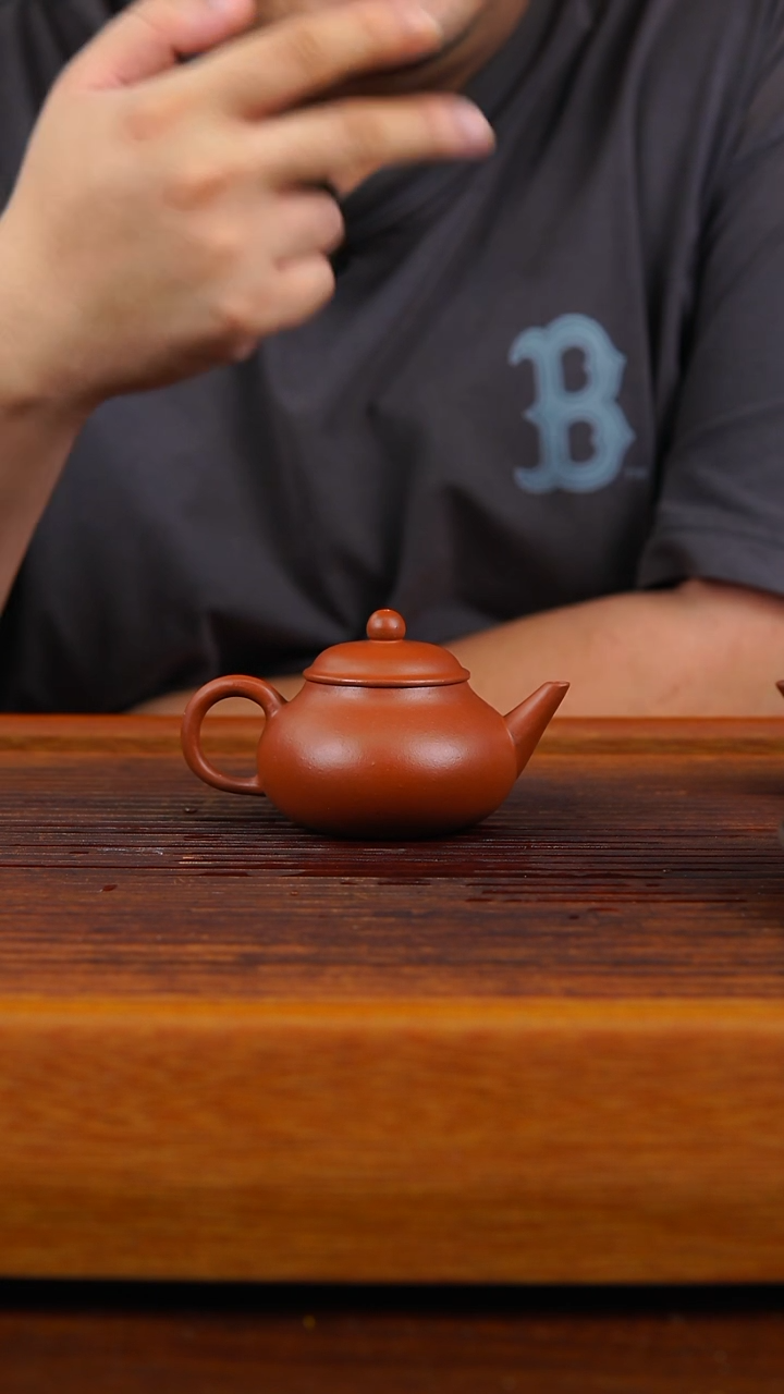 茶壶紫砂朱泥二号芭乐100CC