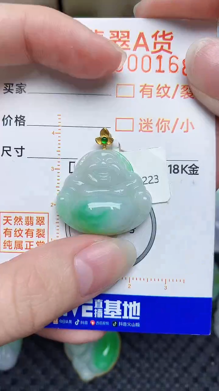 【闪购商品】翡翠颈饰18K金镶嵌453453453453