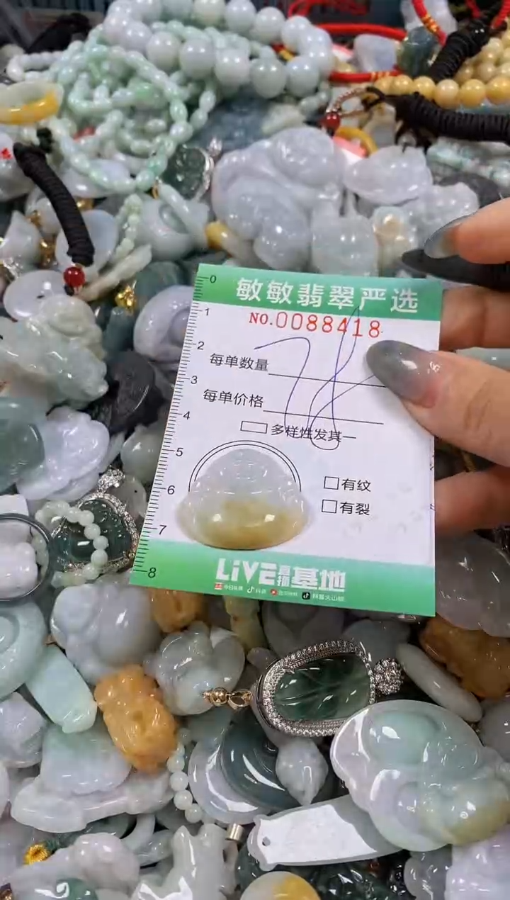 【闪购商品】翡翠颈饰未镶嵌闪购0088418