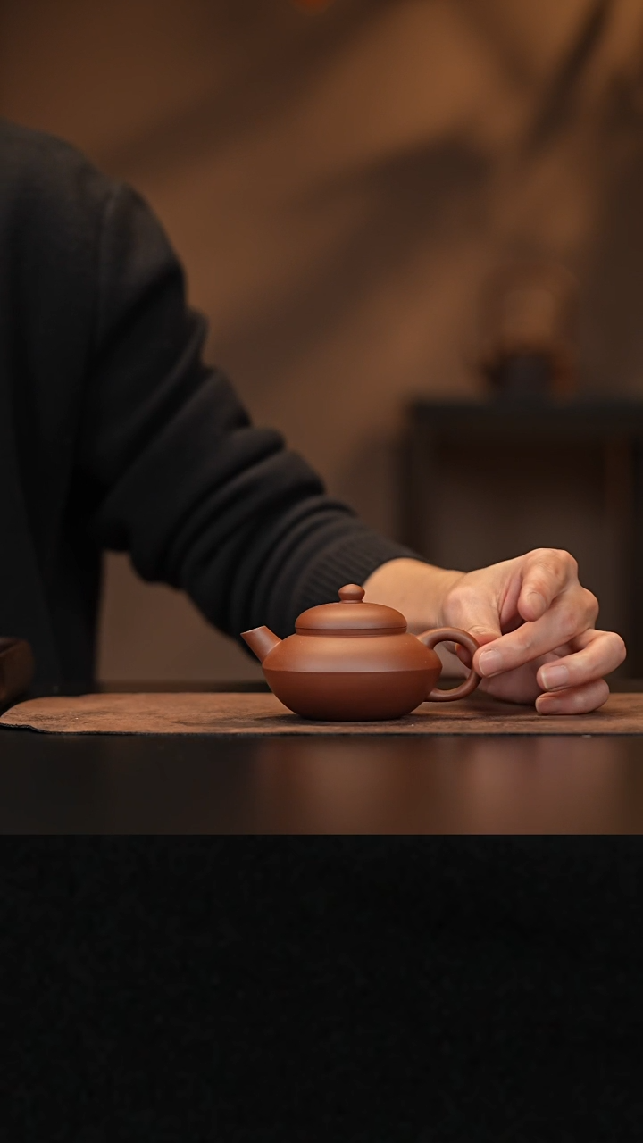 【闪购商品】紫砂茶壶允禾斋 紫泥 合欢