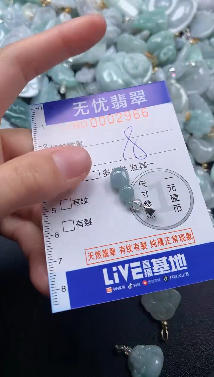 颈饰未镶嵌翡翠2966