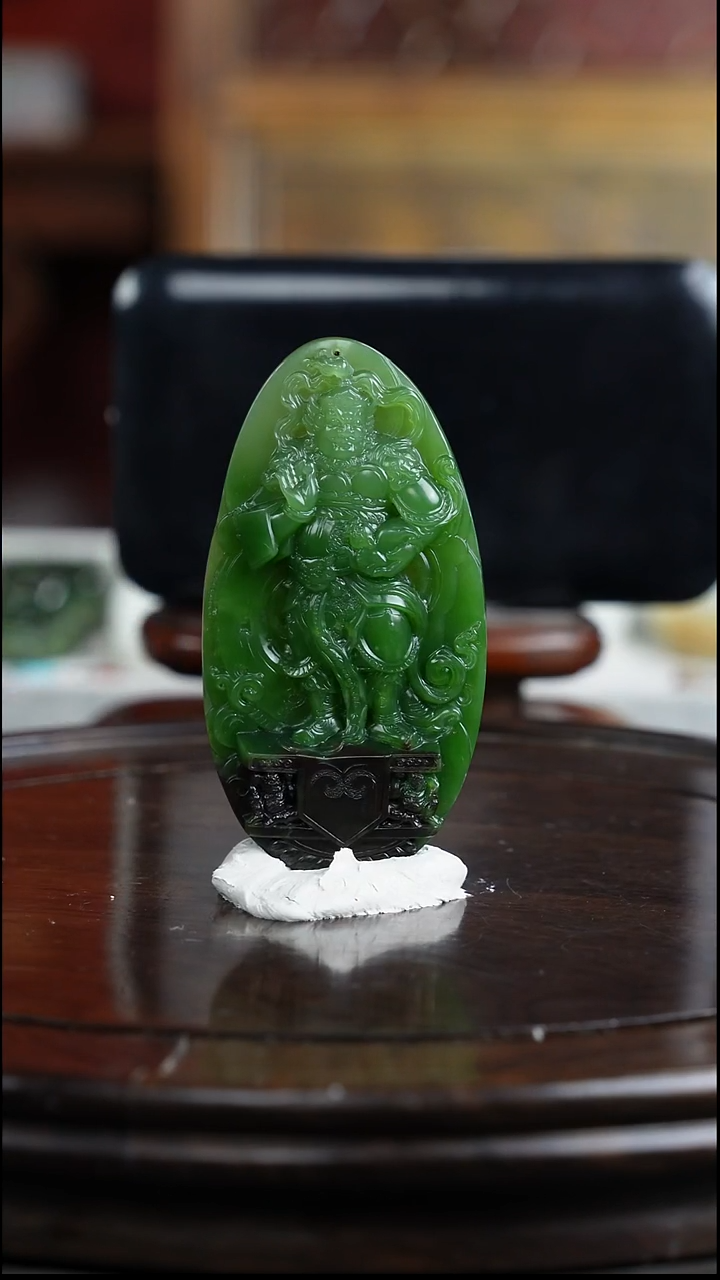 未镶嵌和田玉把件武***人1