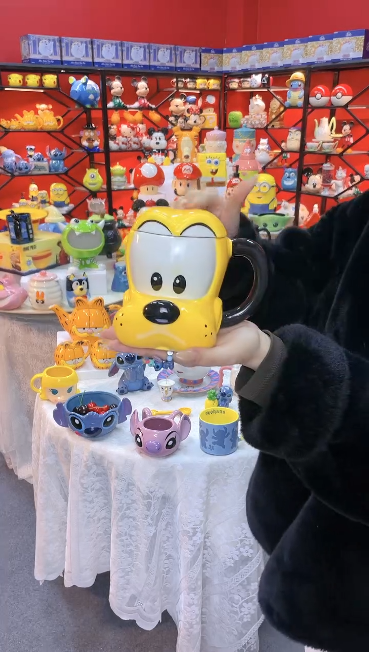 【闪购商品】1@@家用水杯陶瓷杯子