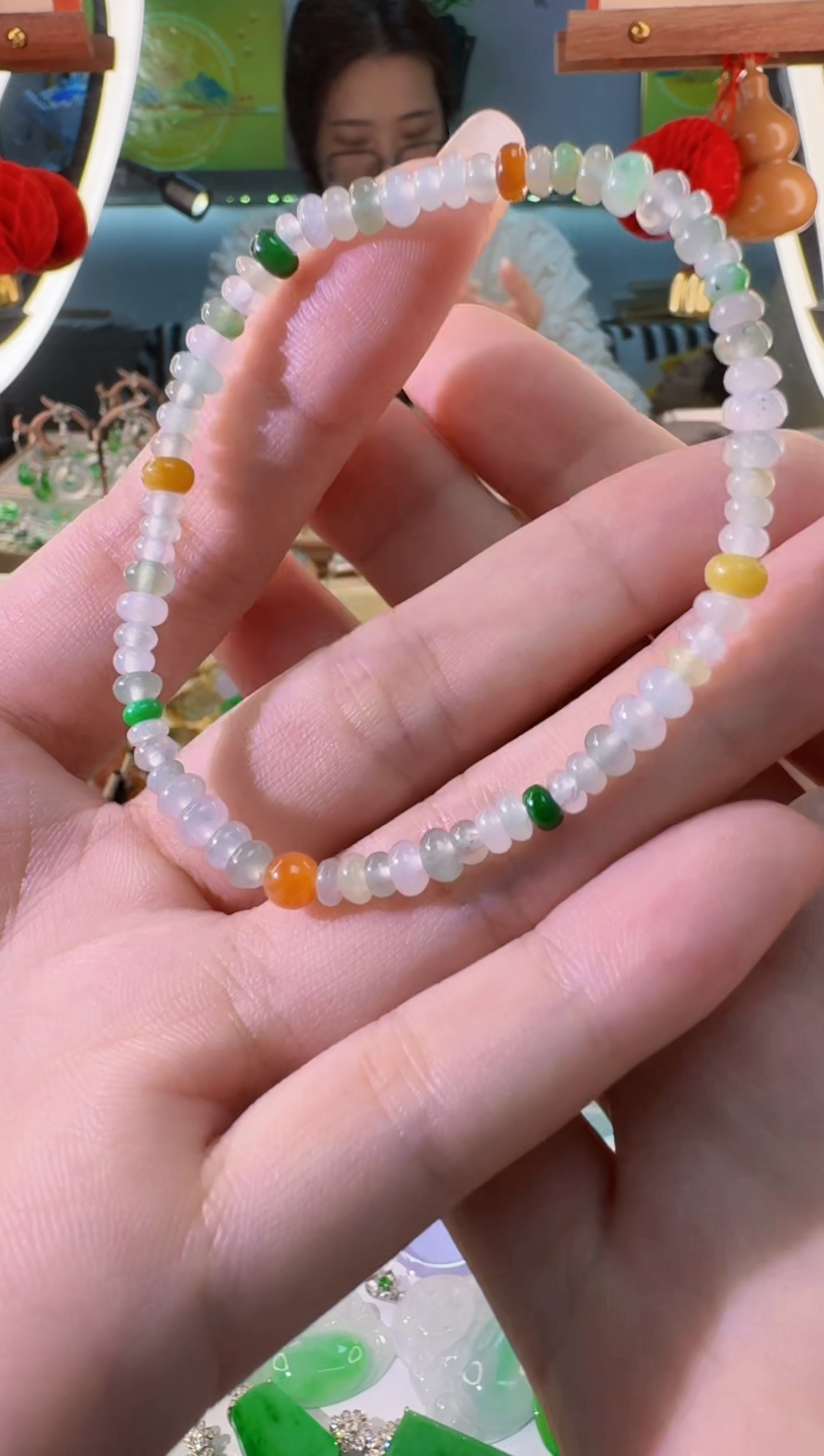 未镶嵌翡翠手链翡翠手串