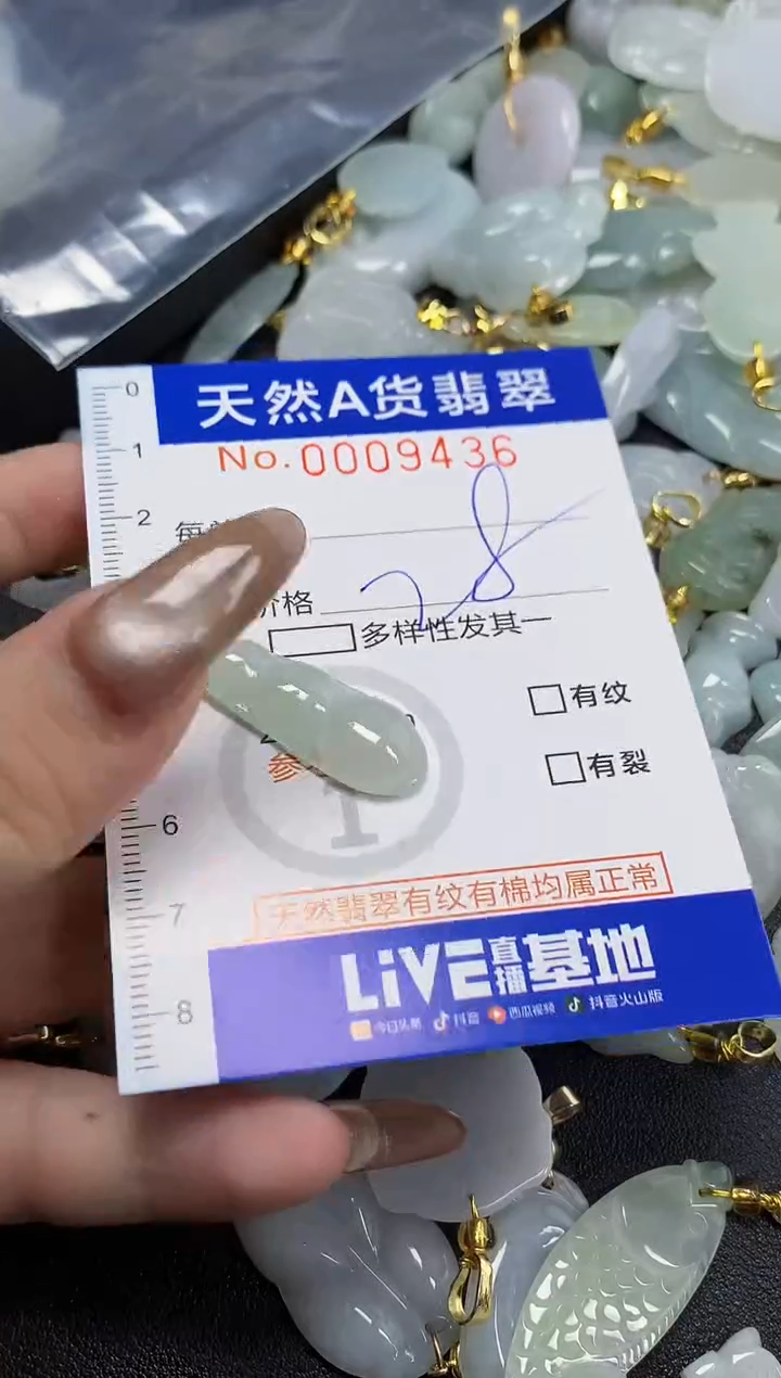 翡翠未镶嵌颈饰天然A货翡翠