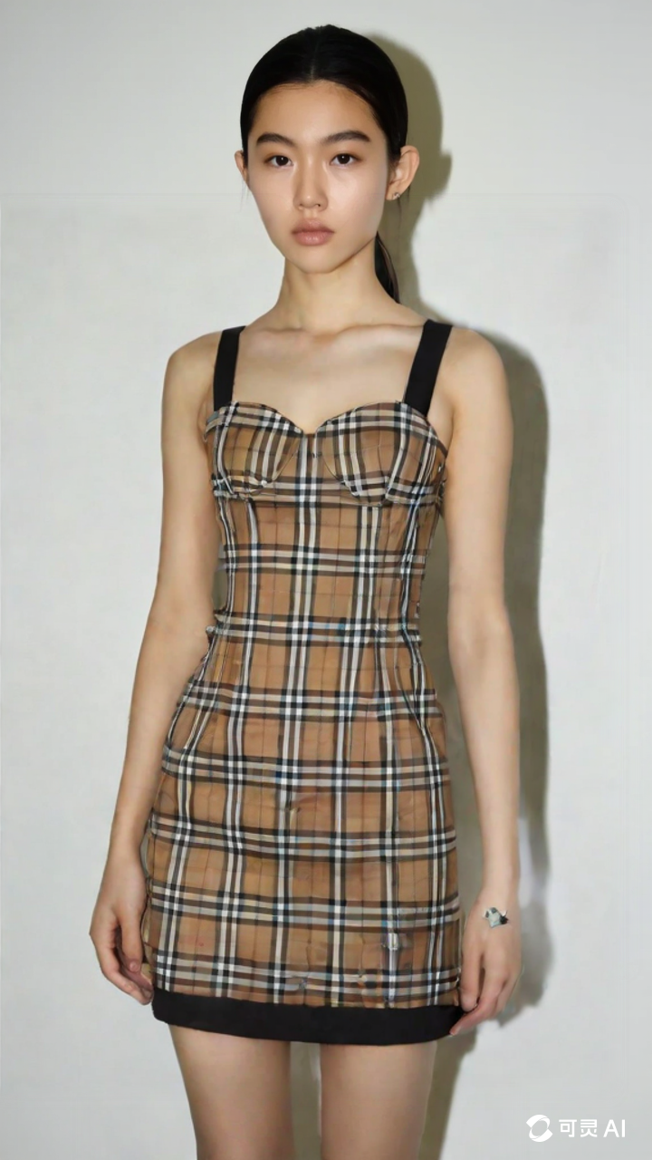95新 BURBERRY/博柏利 巴宝莉吊带连衣裙/wh230
