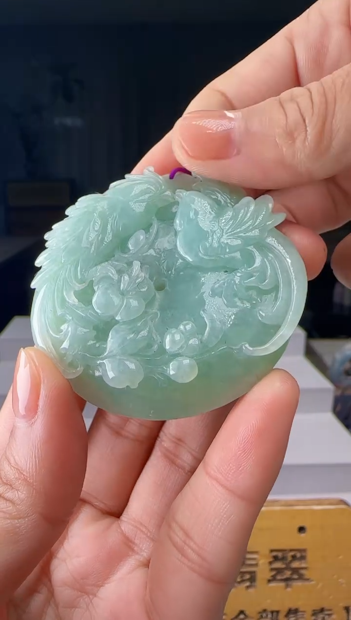 吊坠(不含链)未镶嵌翡翠HH@@