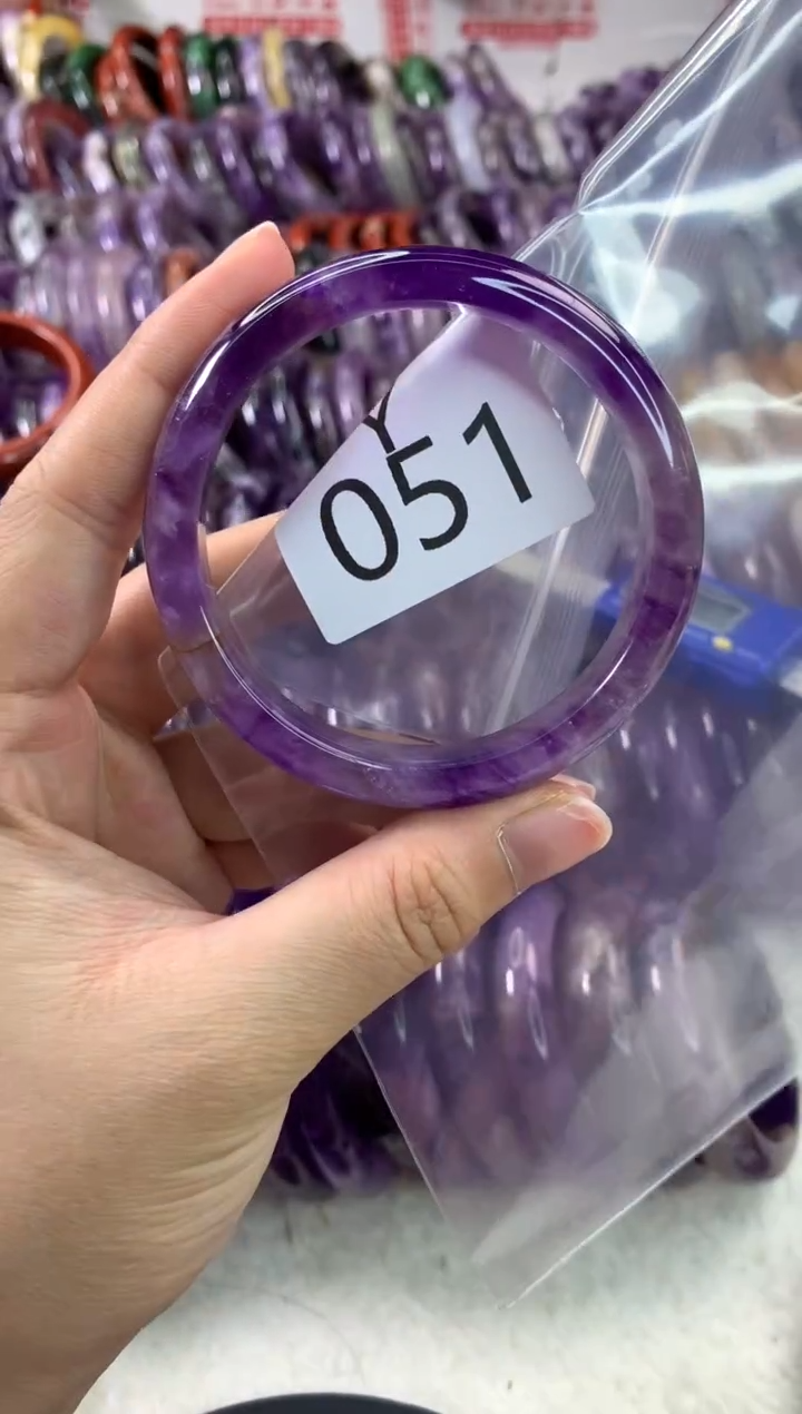 【闪购商品】水晶水晶手镯Y未镶嵌051-56