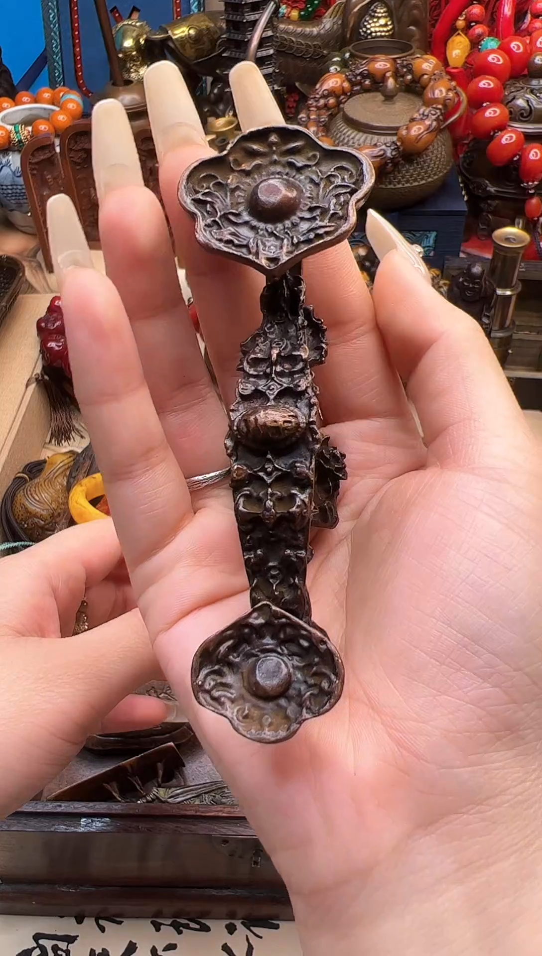 珏霜推荐复古筒器摆件