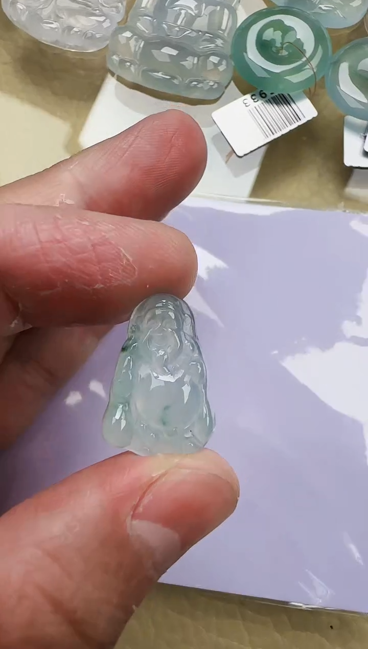 颈饰未镶嵌翡翠缅甸翡翠a货