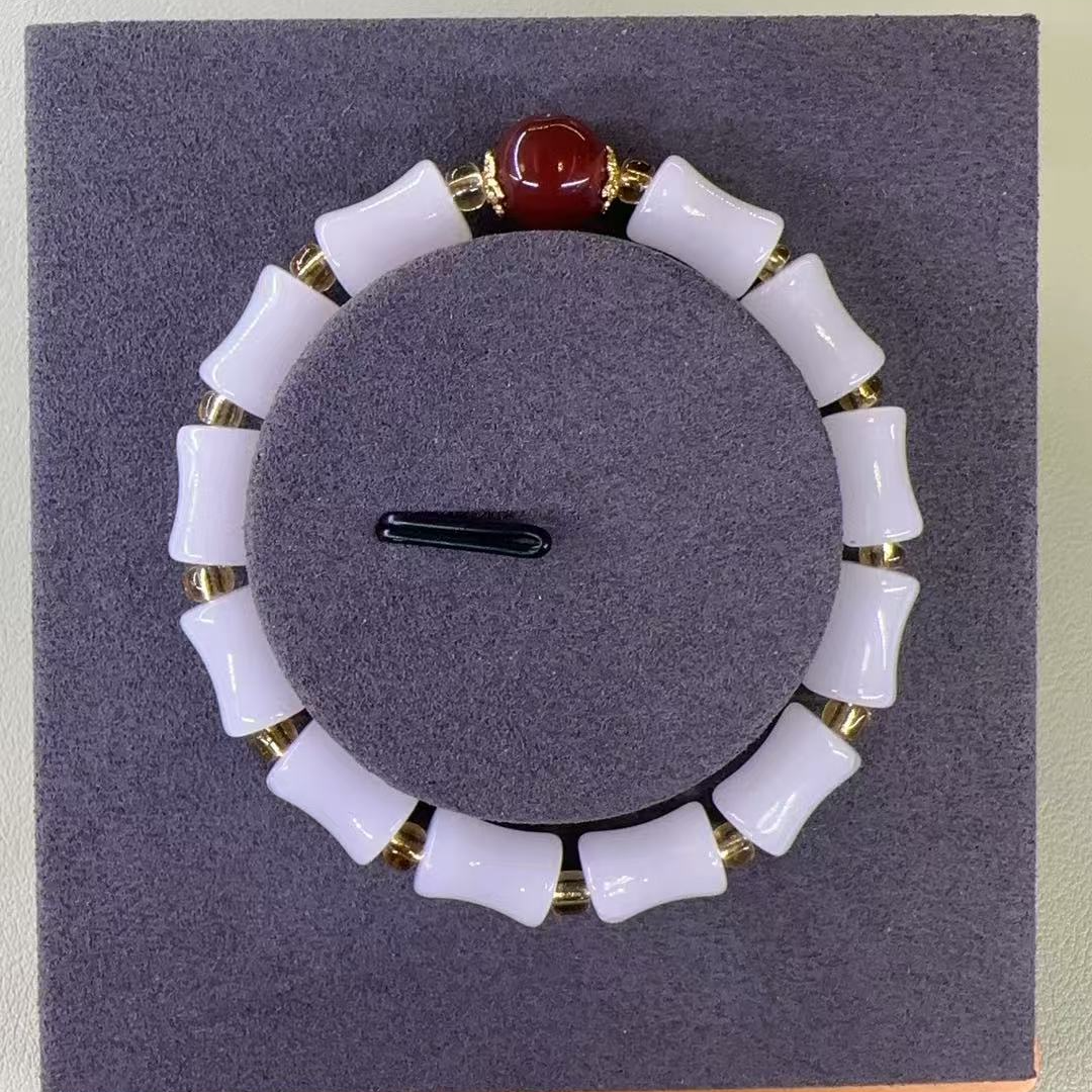 【甄选】鸿运当头竹节手串 DIY手链