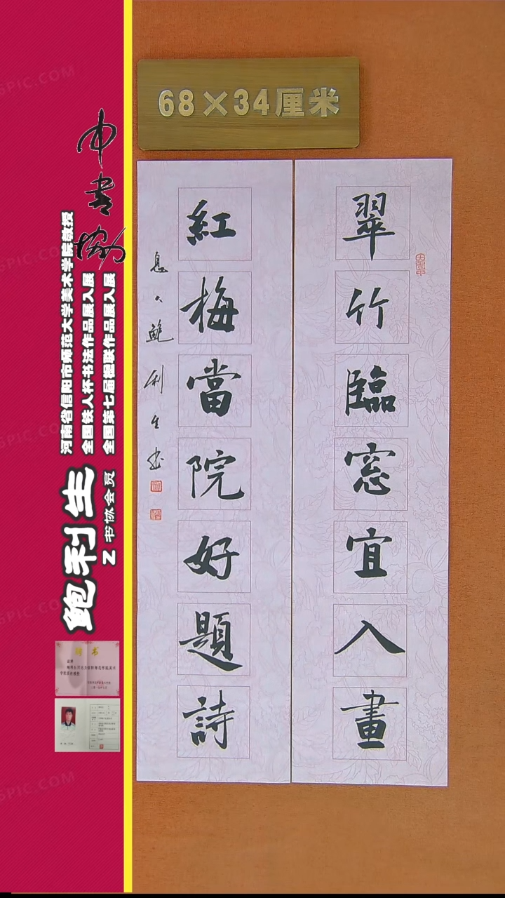 【闪购商品】书法211鲍利生书法作品