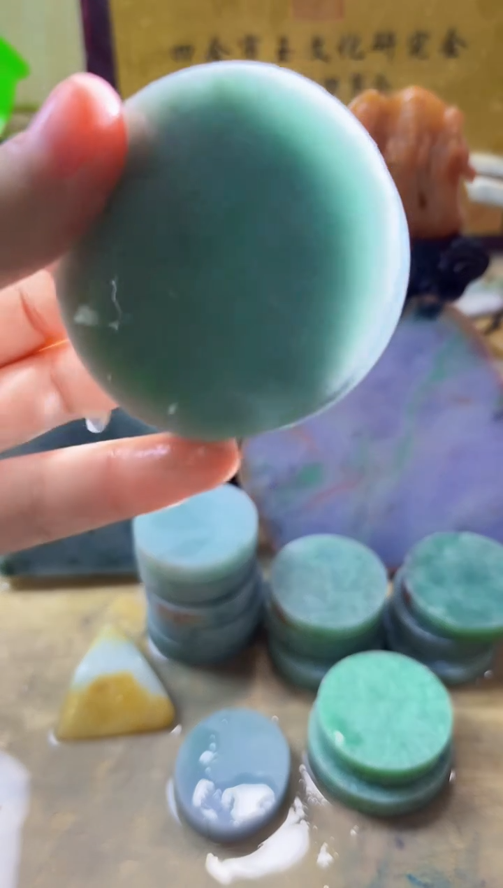 未镶嵌挂件翡翠A货小璀4343