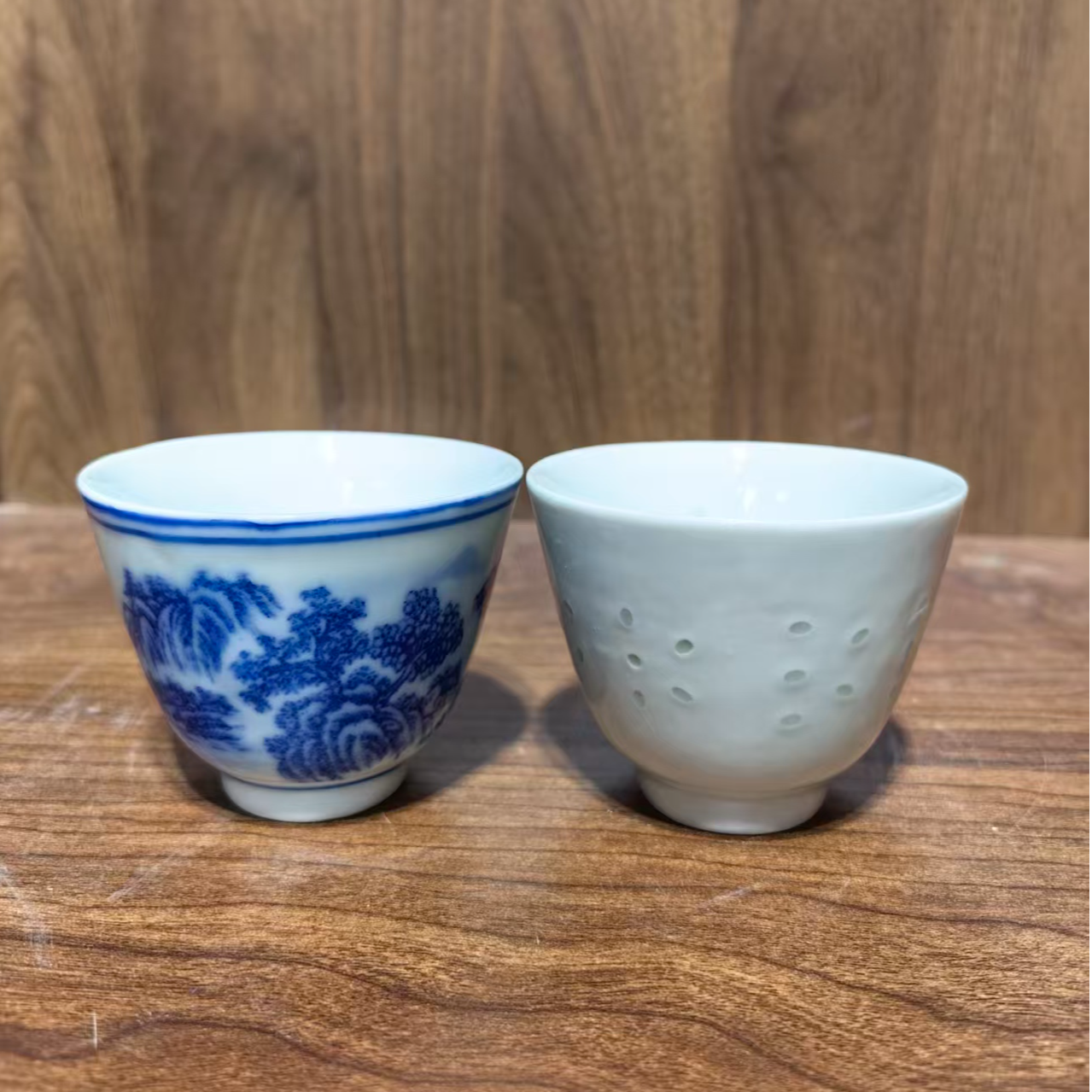 仿古瓷 A575景德镇制陶瓷主人杯2件