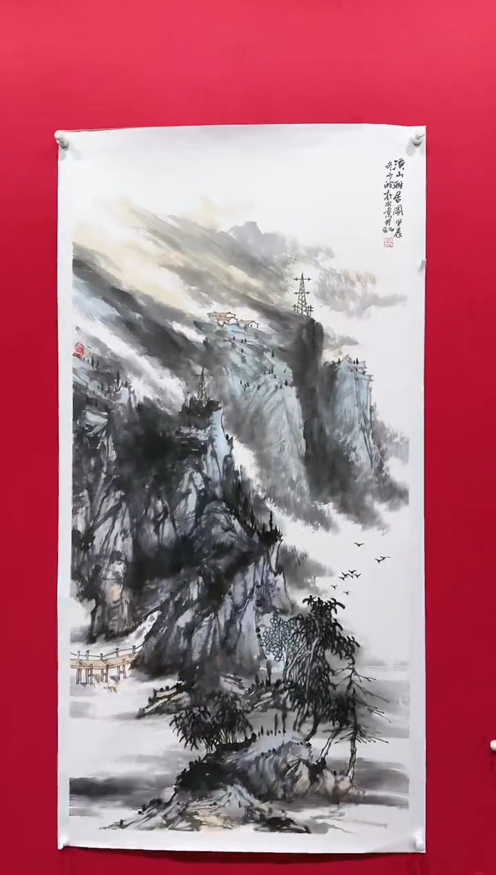 【闪购商品】国画李少波68*138.......
