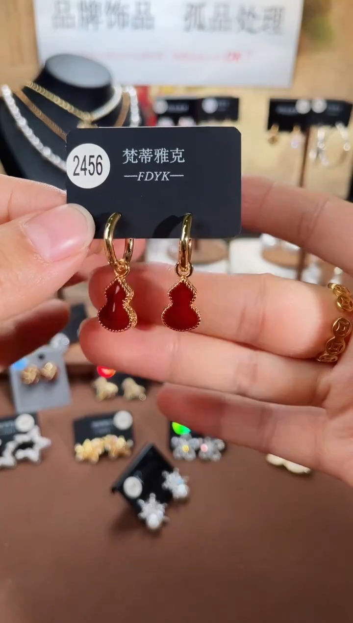 合金925银锆石梵2456