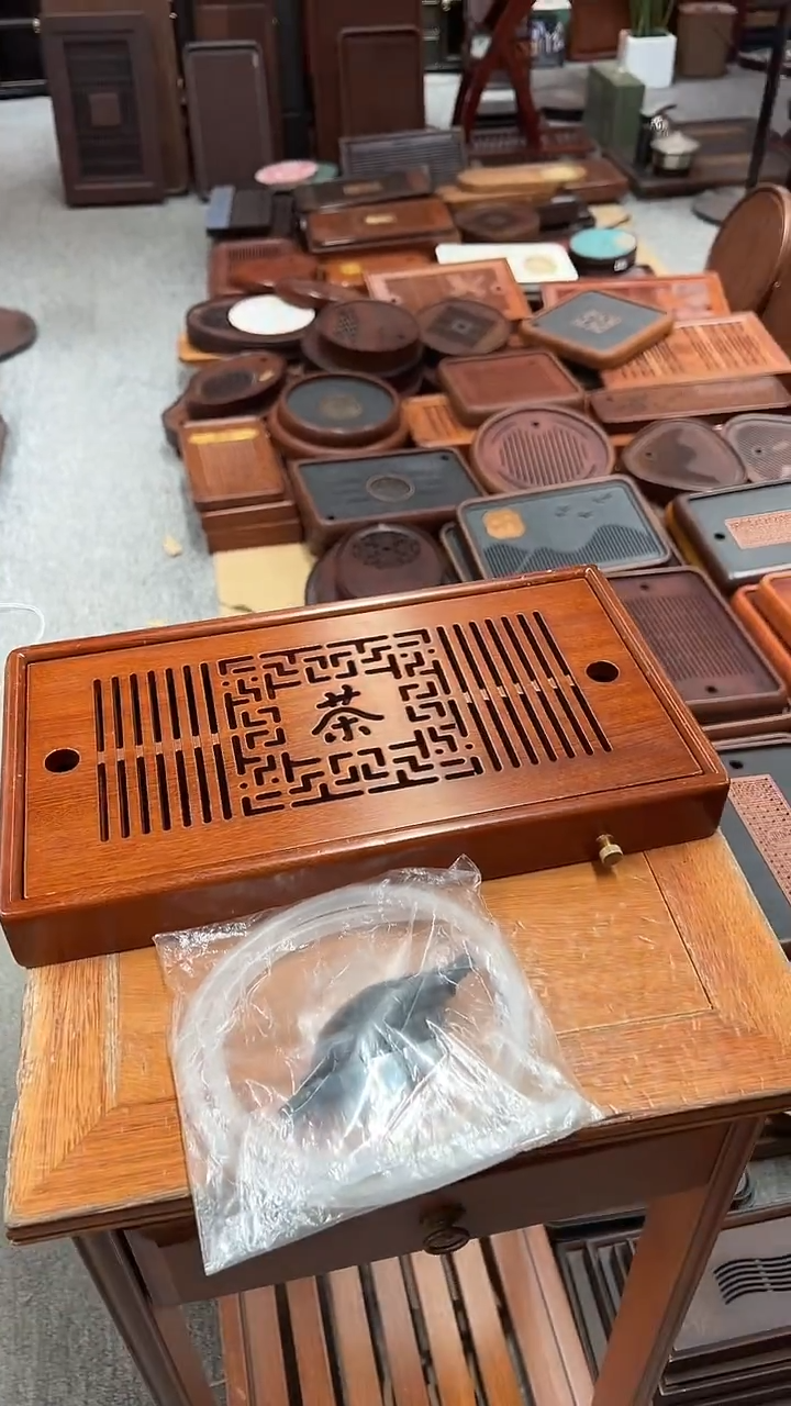 福利花梨木一整块长36CM*宽20CM茶盘送管