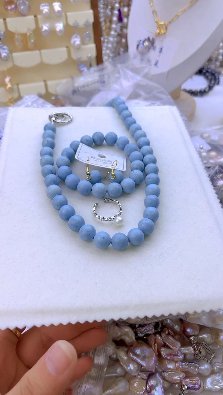 未镶嵌淡水珍珠项链393