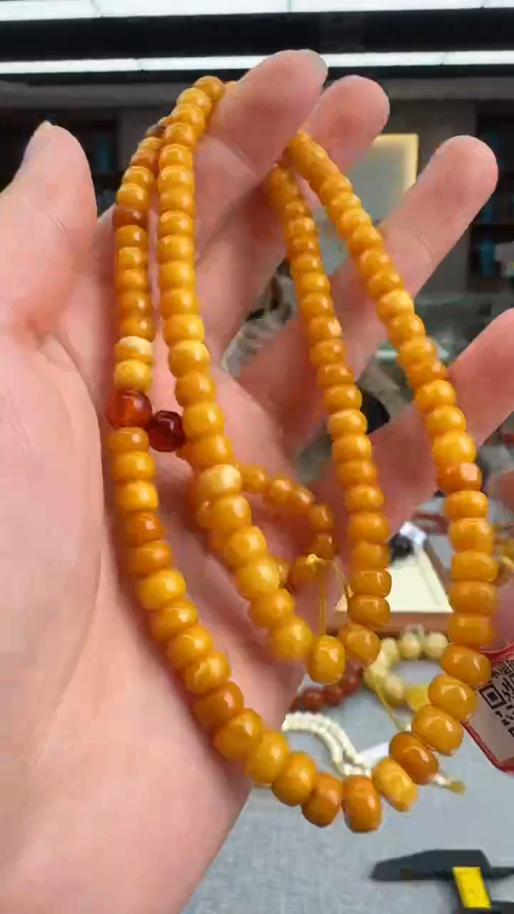 【闪购商品】琥珀颈饰未镶嵌753秒拍号