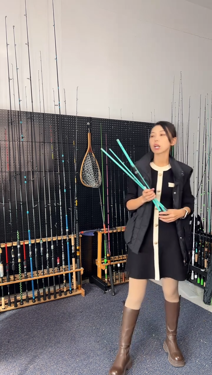 2.1m碳素7号2.1米枪柄（瑕疵尾货竿，没有售后，介意勿拍）