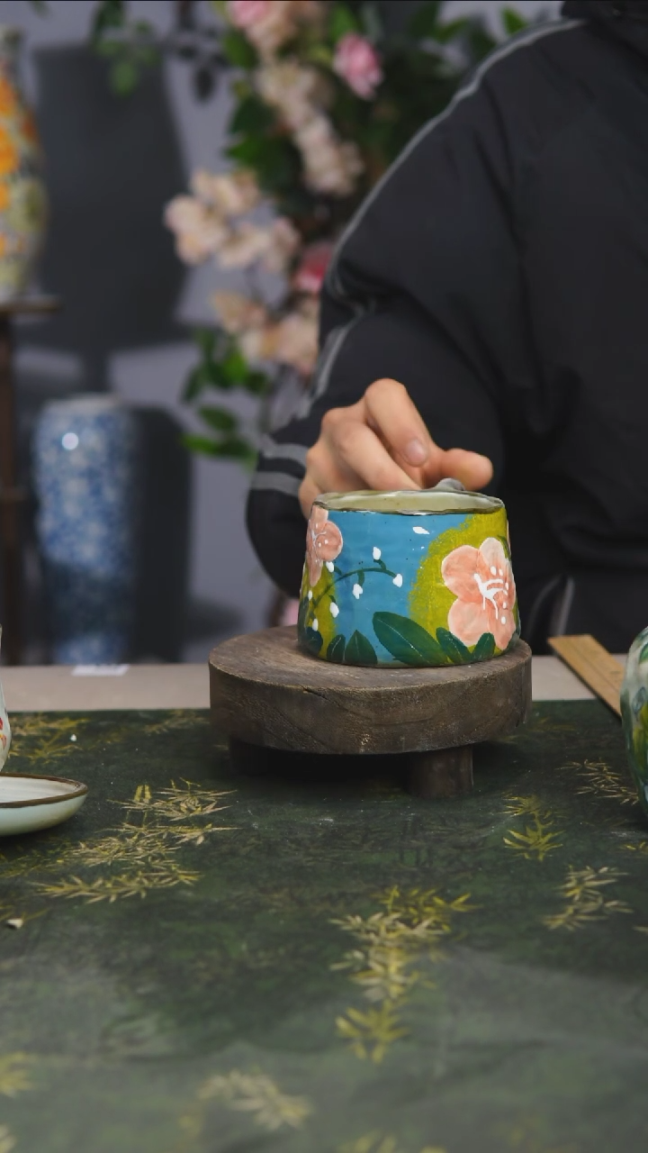 【闪购商品】20号景德镇手绘高温陶瓷