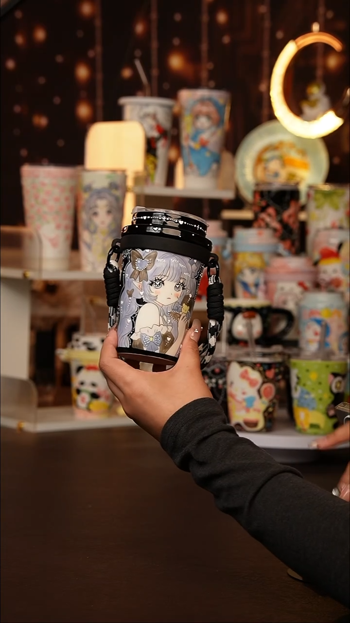 (玉泥）景德镇手工手绘文创陶瓷杯