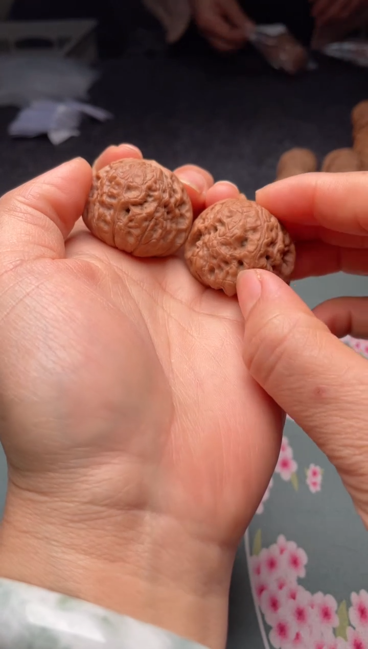 把件文玩核桃w114  大团圆   35尺