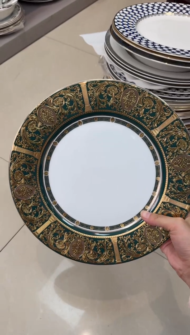 【闪购商品】瓷片10.5英寸平盘福利款 微瑕