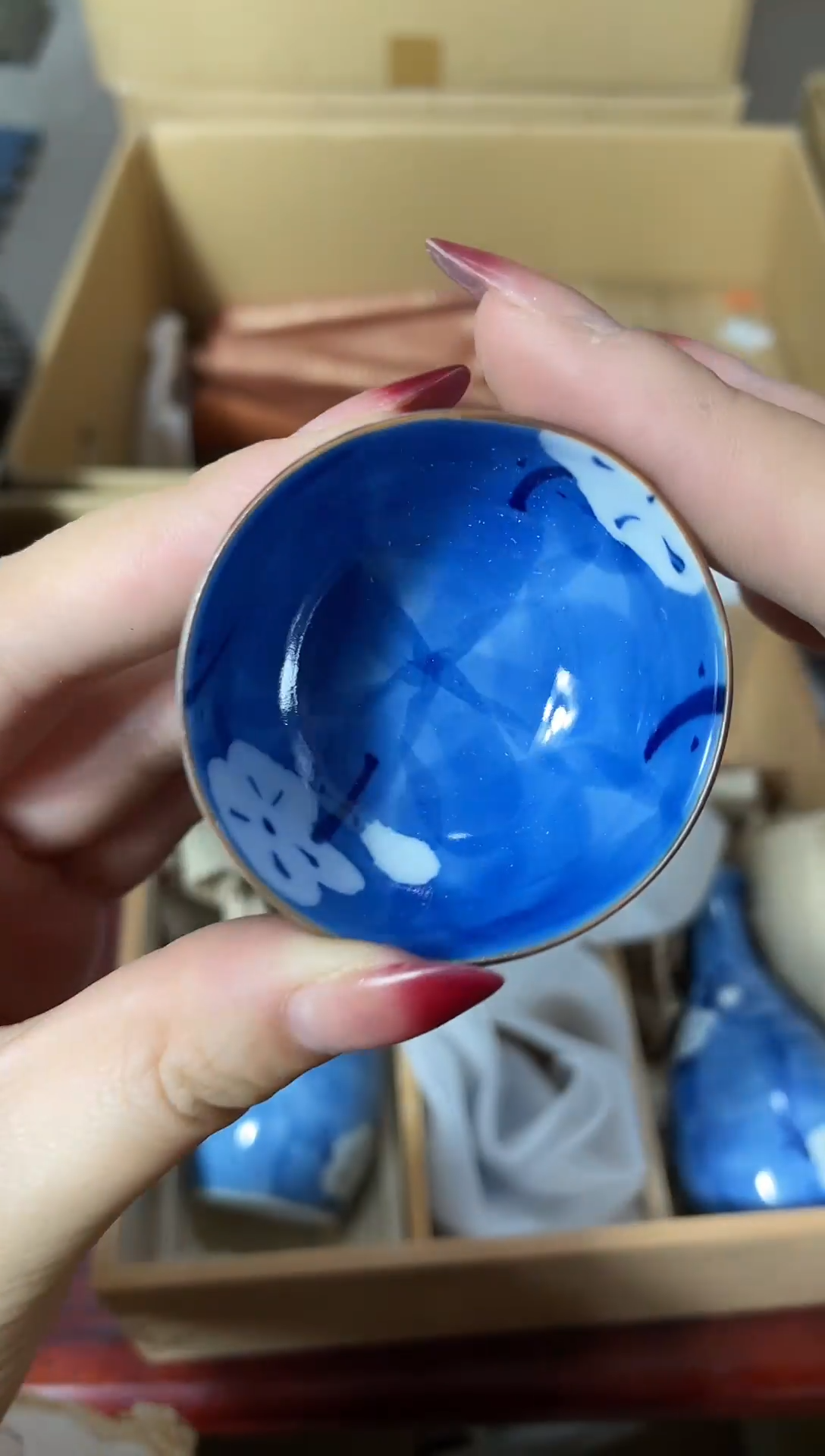 两壶五杯瓷器瓷器一一优选