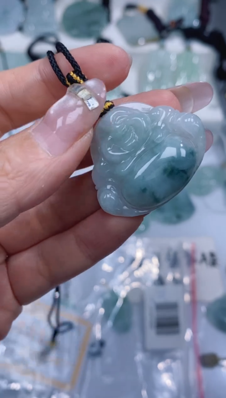 颈饰未镶嵌翡翠吊坠