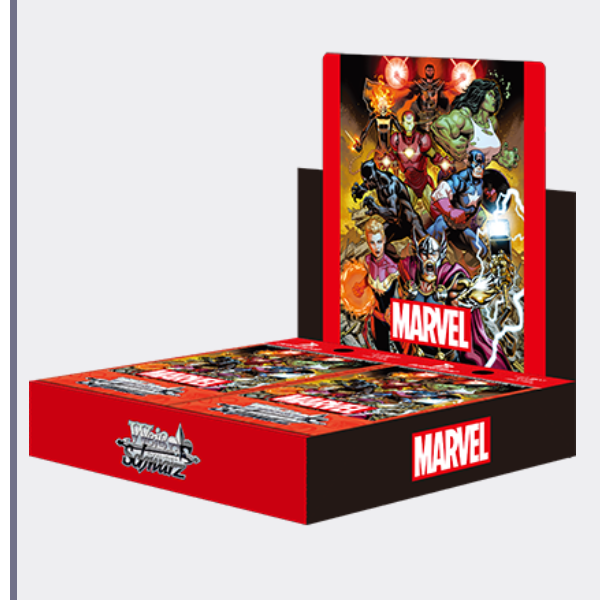 【Marvel漫威VOL2补充盒】WS黑白双翼动漫卡牌盲盒一盒【拆盒】