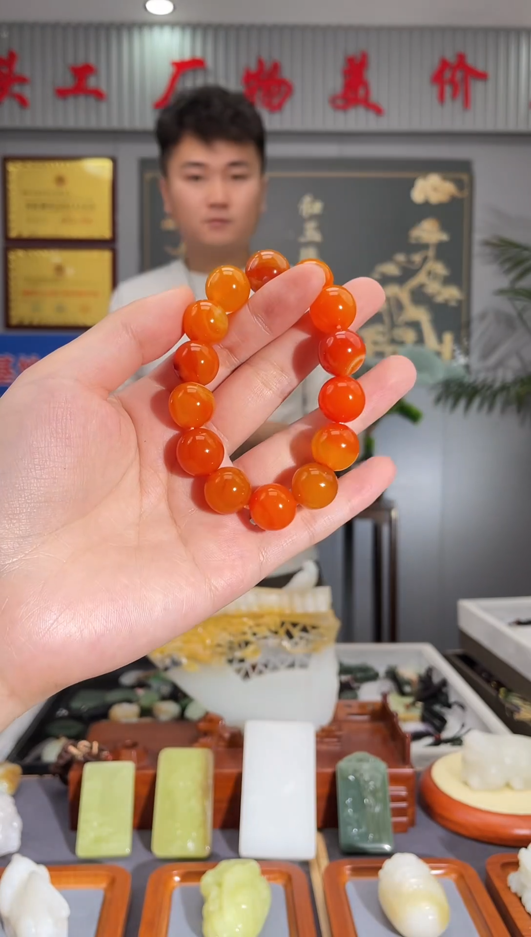 【闪购商品】玛瑙/玉髓颈饰未镶嵌拍一发一 多样性发货