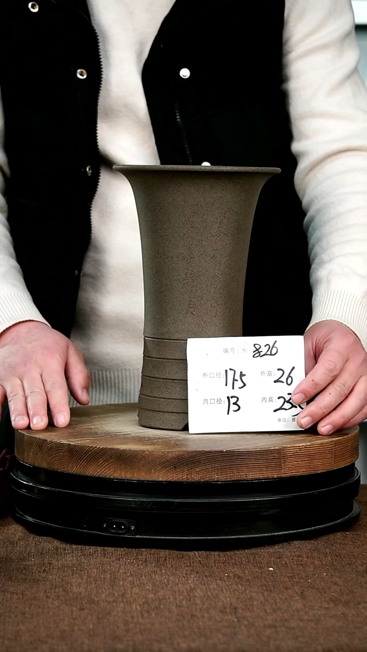 【闪购商品】紫砂花盆826宜兴紫砂花盆